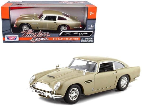 Aston Martin DB5 gul - Skala 1:24 - Bild 2