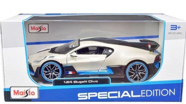 Bugatti Divo valkoinen - mittakaava 1:24 - Kuva 2