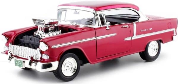 Chevrolet Bel Air 1955 Tuning - Red Metallic