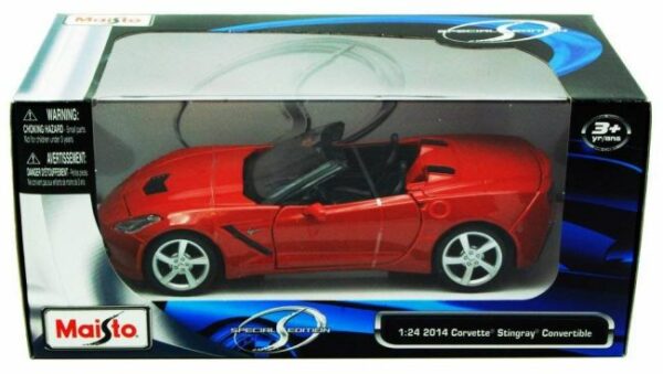 Chevrolet Corvette C7 Stingray Conv. 2014 rot - Maßstab 1:24 - Bild 2