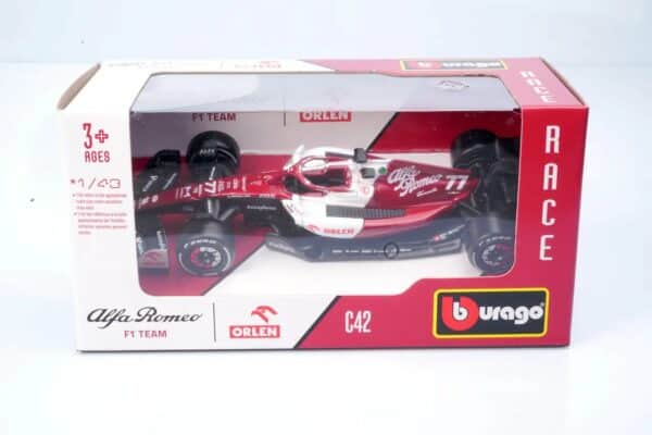 F1 Alfa Romeo 2022 Valtteri Bottas - mittakaava 1:43 - Kuva 2