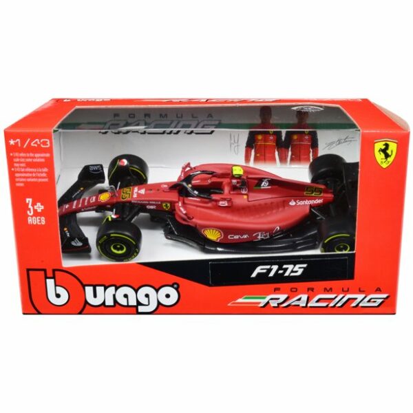 F1 Ferrari 2022 Carlos Sainz - Målestok 1:43 - Billede 2