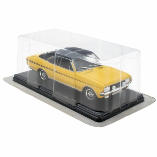 Opel Commodore A GS/E 1970 gul/svart - skala 1:24 - Bilde 2