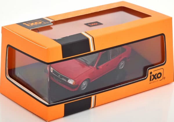 Opel Kadett D GT/E 1983 rød - skala 1:43 - Bilde 2