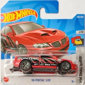 Pontiac GTO 2006 no06 red - Hot Wheels 1:64