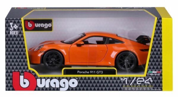 Porsche 911 GT3 2021 orange - skala 1:24 - Bild 3