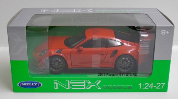 Porsche 911 GT3 RS (991) - oransje - skala 1:24 - Bilde 2