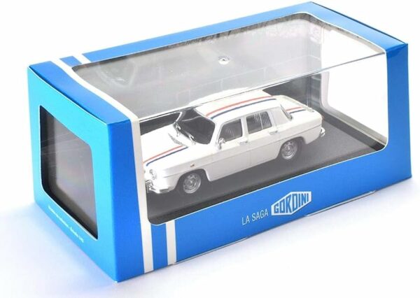 Renault 8 Gordini Equipe 1968 white - scale 1:43 - Picture 2