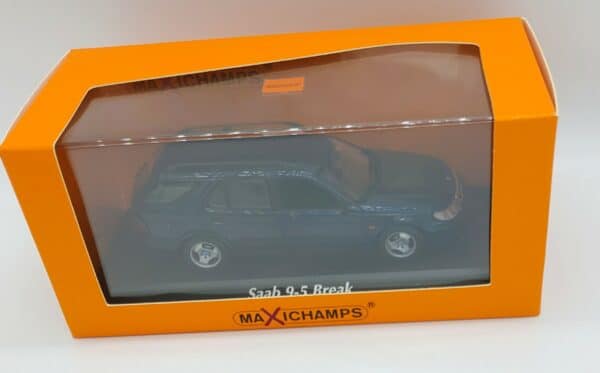 Saab 9-5 Estate 1999 mørkeblå - skala 1:43 - Bilde 2