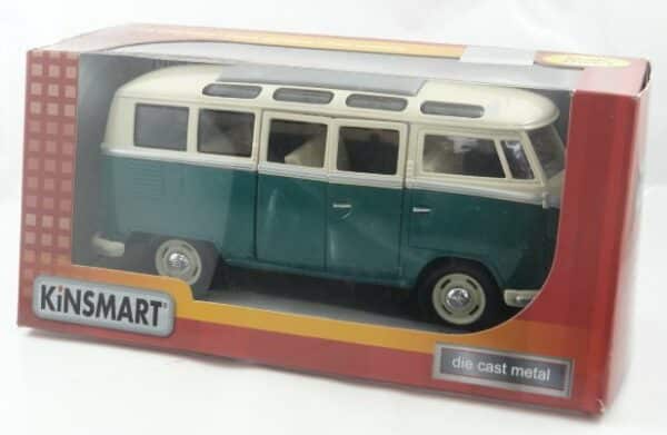 VW Bus T1 1950-67 grønn/hvit - skala 1:24 - Bilde 2