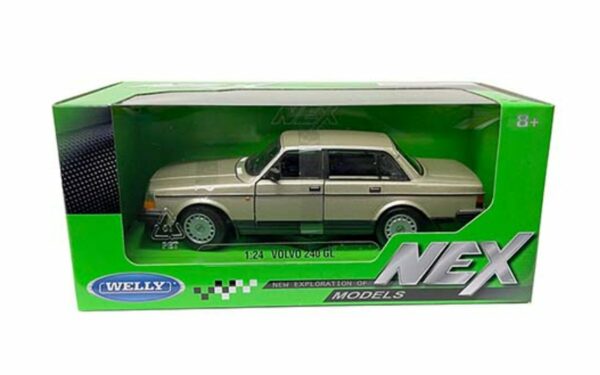 Volvo 240 GL guld - skala 1:24 - Billede 2