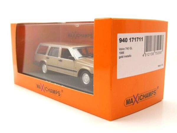 Volvo 740 Kombi guld - skala 1:43 - Bild 2