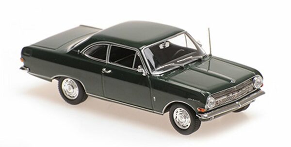 Opel Rekord A Coupe 1962 grøn - skala 1:43