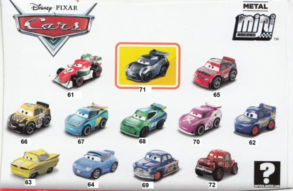 Mini racers Cars (olika bilar) 2020