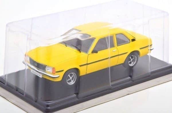 Opel Ascona 1.9/SR 1975 gul - skala 1:24 - Bilde 2