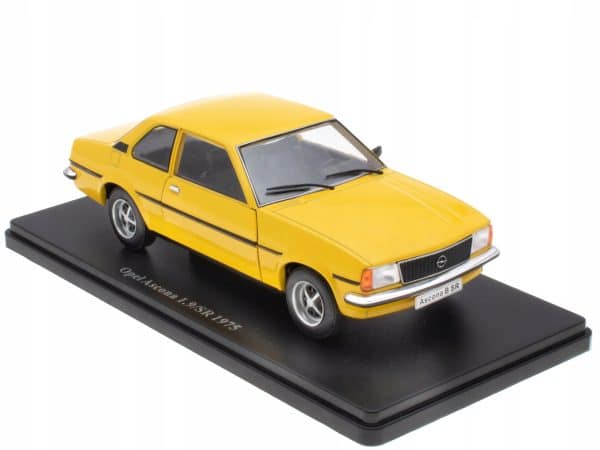 Opel Ascona 1.9/SR 1975 gul - skala 1:24