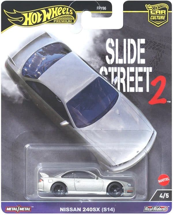 Nissan 240SX S14 (Slide Street) - Hot Wheels 1:64