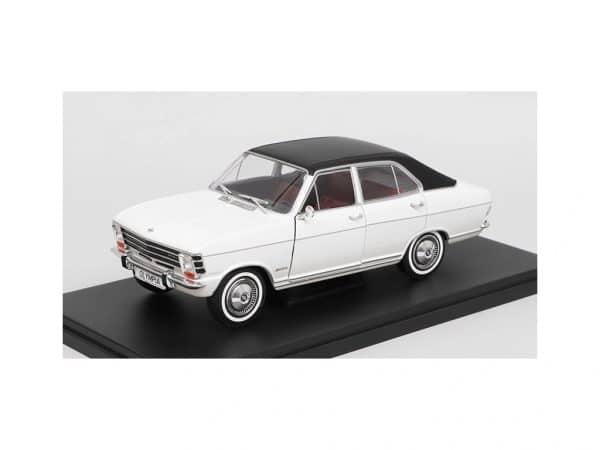 Opel Olympia A 1967 weiß/schwarz - Maßstab 1:24