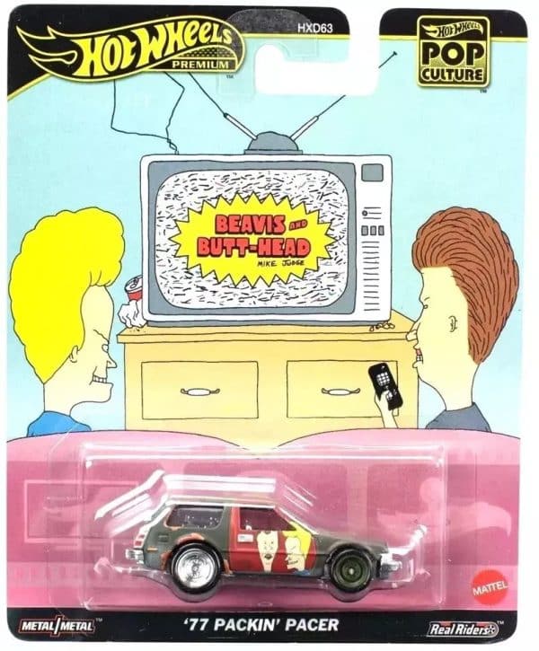 Beavis & Butt head Packin Pacer - Hot Wheels 1:64