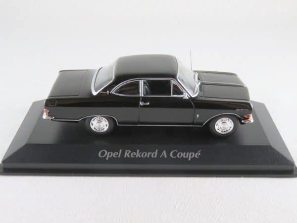 Opel Rekord A Coupe 1962 svart - skala 1:43