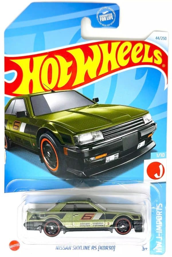 Nissan Skyline RS (KDR30) green - Hot Wheels 1:64