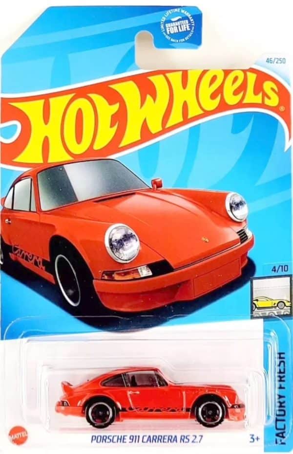 Porsche 911 Carrera RS 2.7 rot - Hot Wheels 1:64