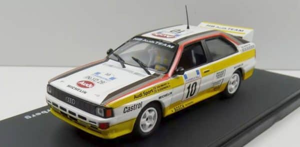 Audi A2 Quattro Stig Blomqvist Mexico 1984 - skala 1:43