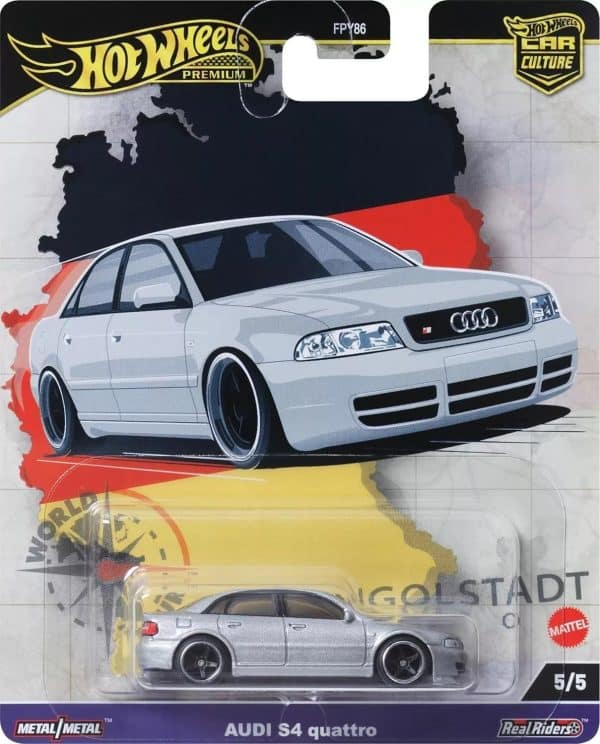 Audi S4 Quattro silber - Hot Wheels 1:64