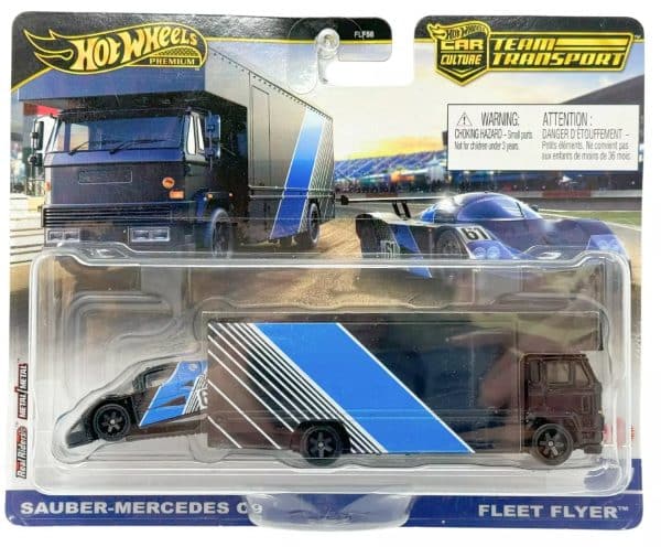 Sauber Mercedes C9, Fleet Flyer - Hot Wheels 1:64