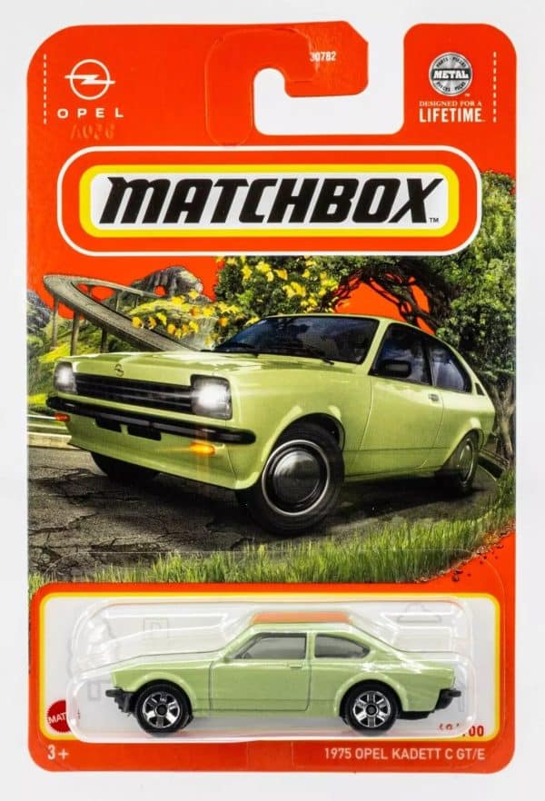 Opel Kadett C GT/E 1975 grön - Matchbox 1:64