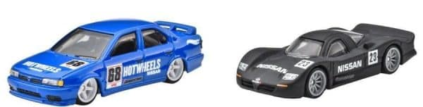 2-pakning Nissan R390 GT1, Nissan Primera 1994 - Hot Wheels 1:64 - Bilde 2