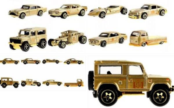 8-pack Golden cars - Hot Wheels 1:64 - Bild 4