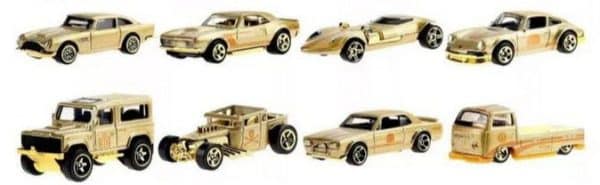 8-pack Golden cars - Hot Wheels 1:64 - Bild 2