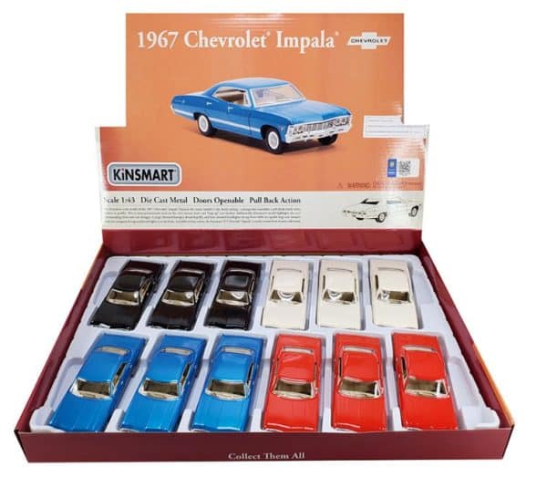 Chevrolet Impala 1967 röd - skala 1:43 - Bild 2