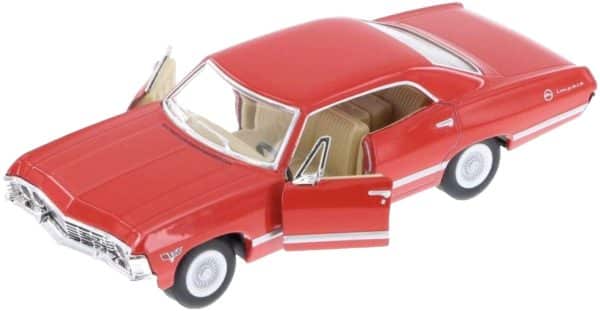 Chevrolet Impala 1967 röd - skala 1:43