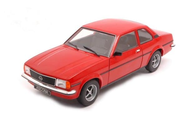 Opel Ascona B punainen - mittakaava 1:24