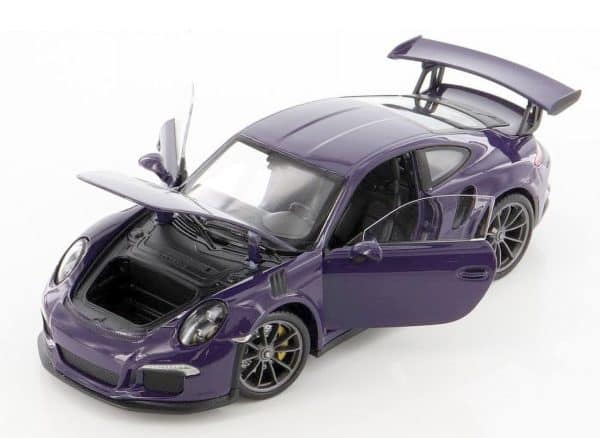 Porsche 911 (991) GT3 RS 2015 lilla - skala 1:24 - Bilde 3