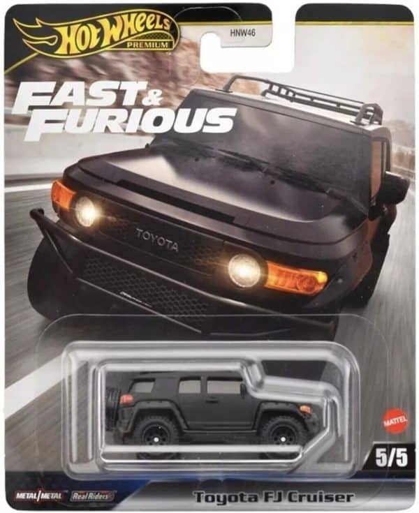 Toyota FJ Cruiser schwarz F&amp;F - Hot Wheels 1:64