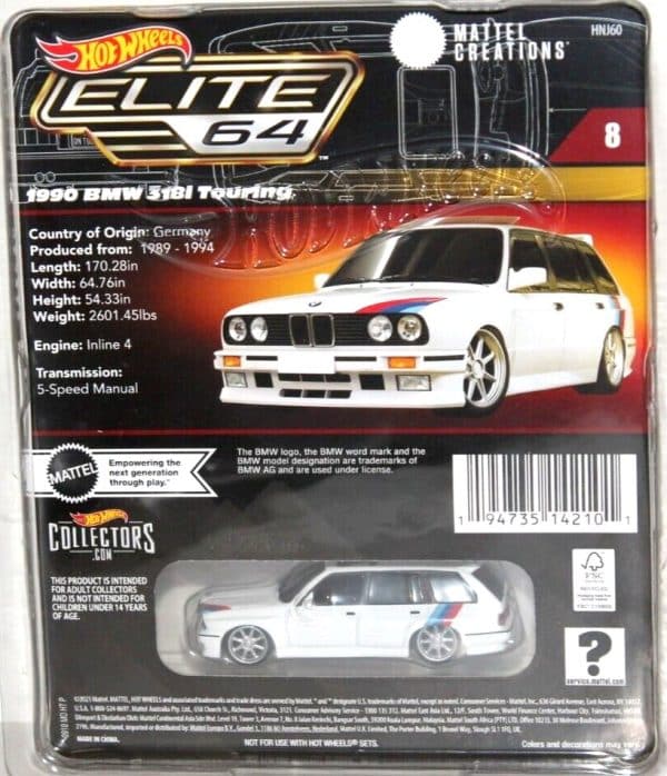 BMW 318i Touring 1990 - Hot Wheels Elite 1:64 - Picture 4