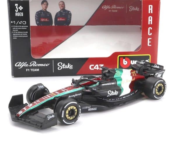 F1 Alfa Romeo 2023 Valtteri Bottas - Monza GP - skala 1:43