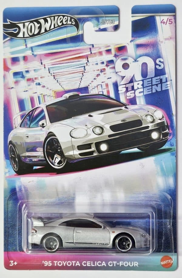 Toyota Celica GT-Four 1995 90s Street Scene - Hot Wheels 1:64