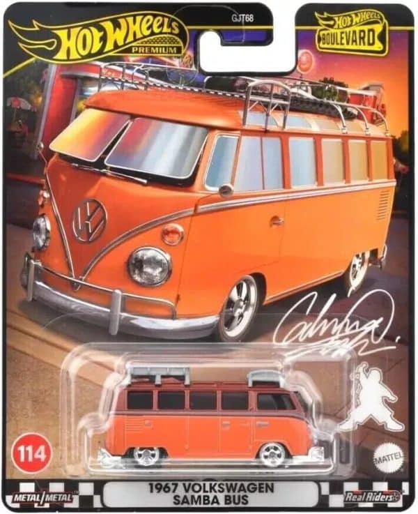 Volkswagen Samba Bus 1967 - Hot Wheels 1:64