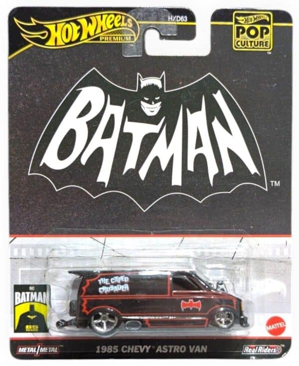 Batman Chevy Astro Van 1985 - Hot Wheels 1:64