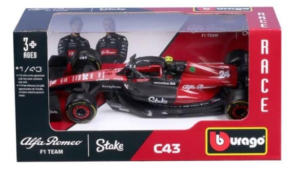 F1 Alfa Romeo 2023 Guanyu Zhou - skala 1:43 - Bilde 2