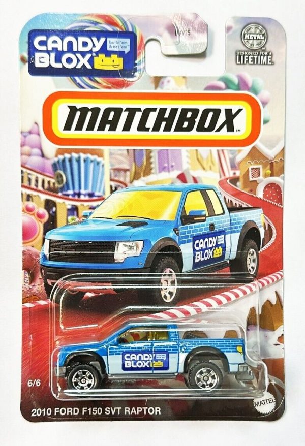 Ford F-150 SVT Raptor 2010 - Matchbox 1:64 Candy -sarja