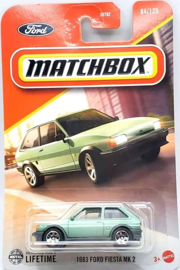 Ford Fiesta Mk 2 1983 grön - Matchbox 1:64