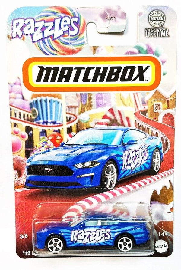 Ford Mustang Coupe 2019 - Matchbox 1:64 Candy-serien