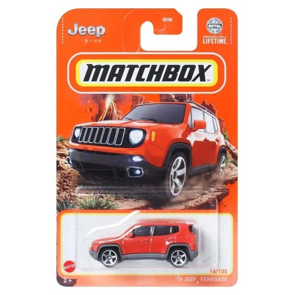 Jeep Renegade 2019 - Matchbox 1:64