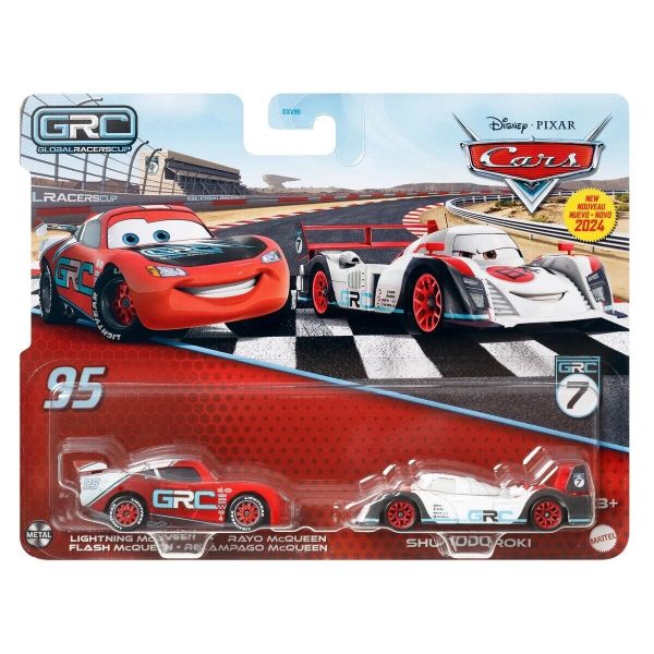 Lightning McQueen GRC, Shu Todoroki GRC - Disney Cars