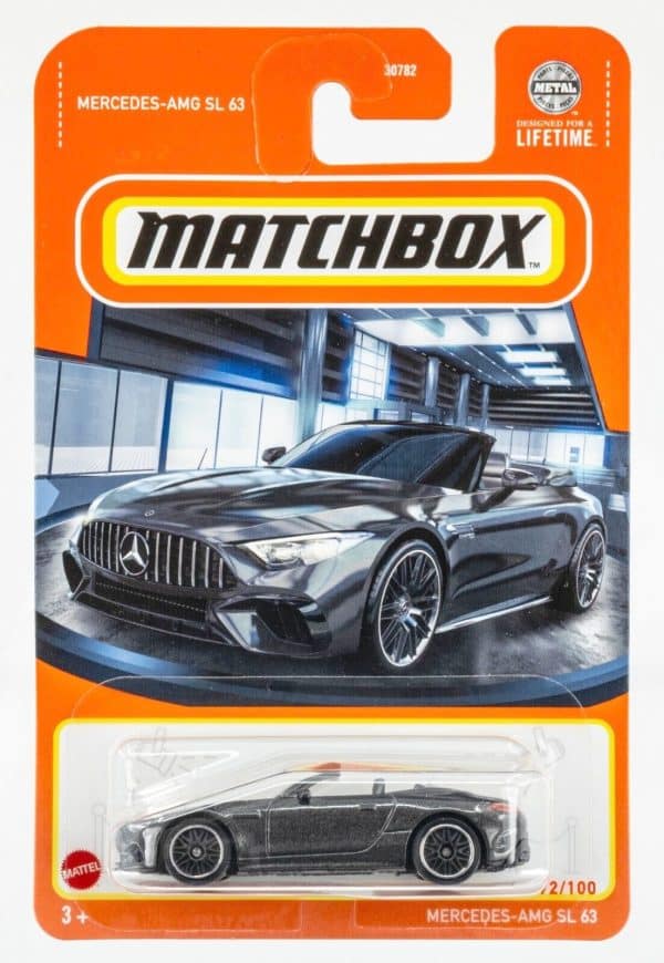 Mercedes AMG SL 63 sort - Matchbox 1:64